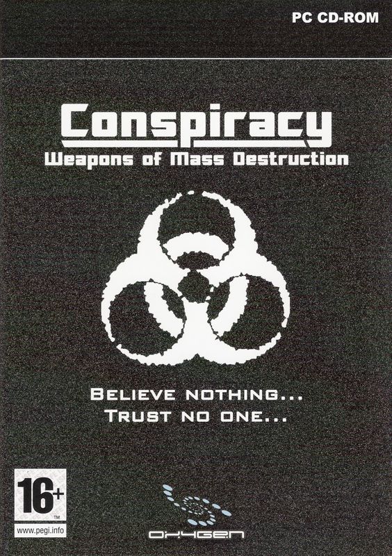 Conspiracy: Weapons of Mass Destruction box art for Playstation 2